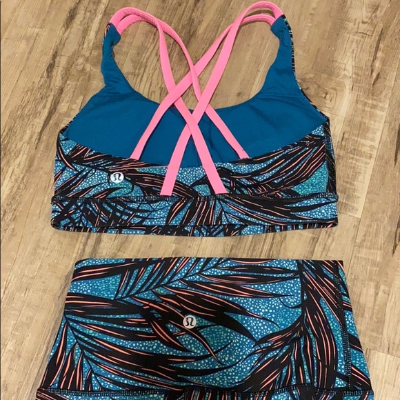 Lululemon Wunder Under leggings & Energy Bra - Picture 4 of 4